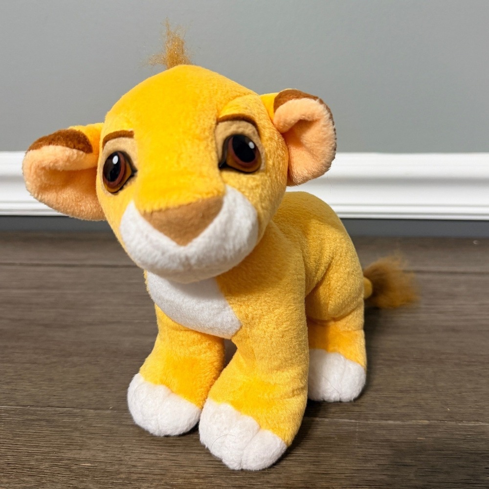Disney Lion King Simba Plush Stuffed Animal Lion Cub Toy